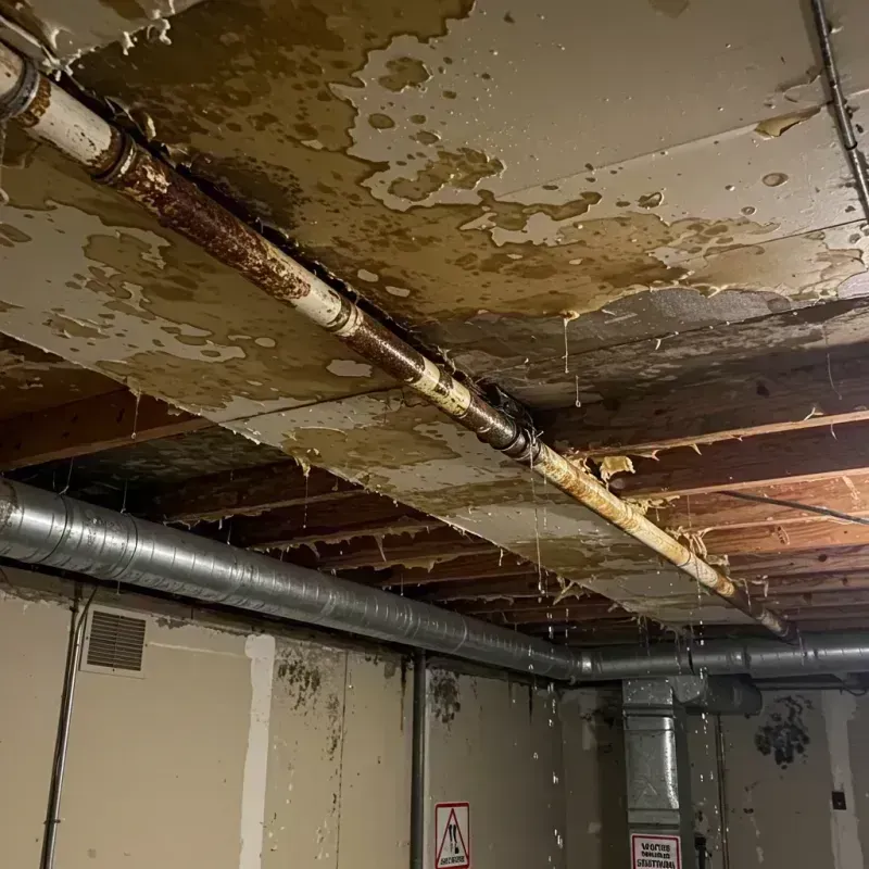 Ceiling Water Damage Repair in Bixby, OK